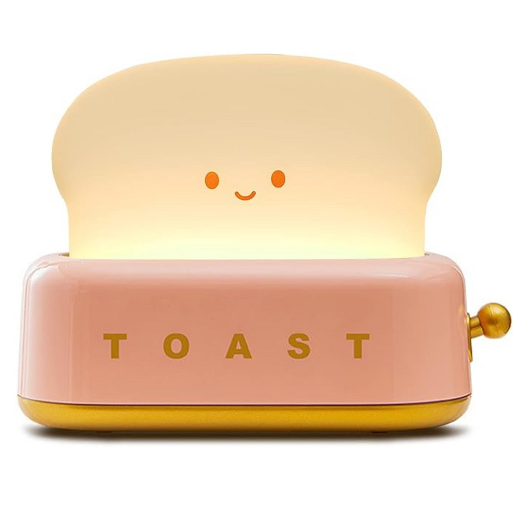 Nachttischlampe | Wiederaufladbar Toaster Niedlich Langlebig Beruhigend-Rosa-Luzern Mode