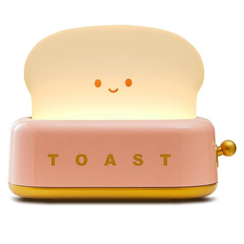 Nachttischlampe | Wiederaufladbar Toaster Niedlich Langlebig Beruhigend-Rosa-Luzern Mode