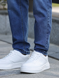 Herren Slim Fit Jeans mit Stretch für Freizeit und Büro-Luzern Mode