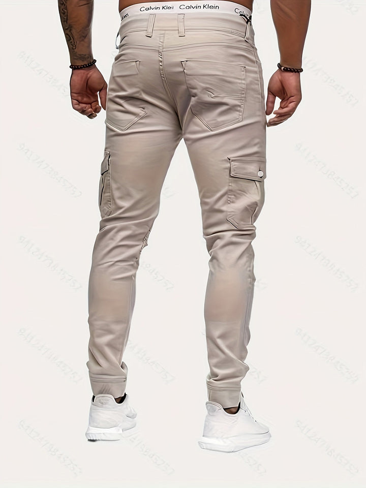 Herren Cargohose mit Taschen – Bequeme Freizeithose-Luzern Mode
