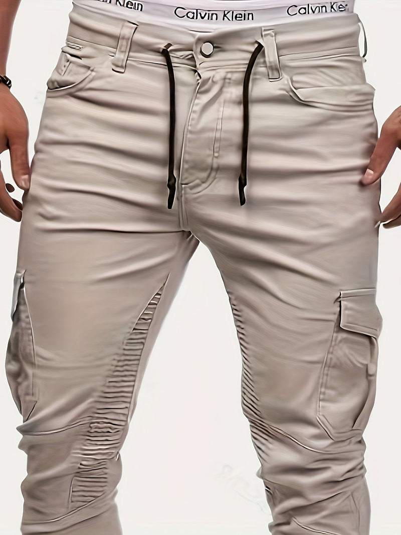 Herren Cargohose mit Taschen – Bequeme Freizeithose-Luzern Mode