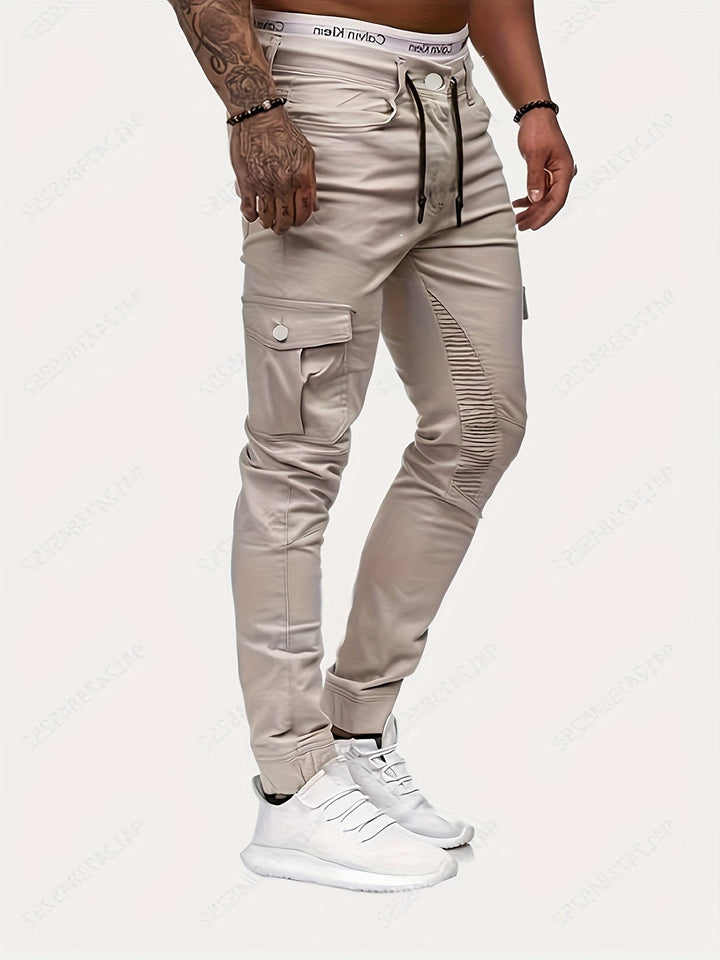 Herren Cargohose mit Taschen – Bequeme Freizeithose-Luzern Mode