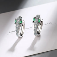 Ohrringe für Damen | 925 Sterlingsilber | Schlangenmotiv | Stilvoll-Luzern Mode