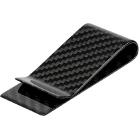 Geldclip | Set 2-teilig | Edelstahl | Stilvoll | Modern | Langlebig | Schlank | Vielseitig-38mm Schwarz-Luzern Mode