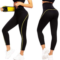 Damen Shapewear Leggings für Bauchkontrolle und Fitness-S-Luzern Mode