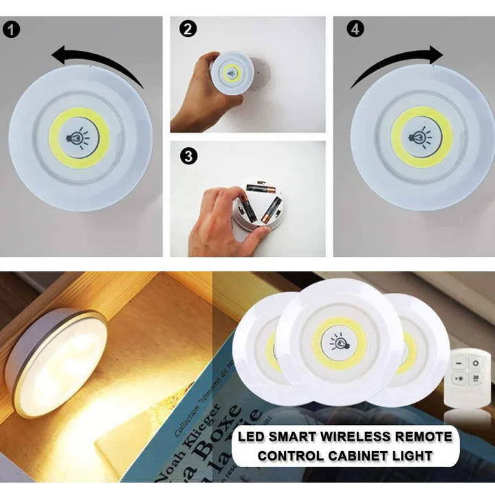 LED Schrankbeleuchtung | Sensor Smart Timer Nachhaltig Sparsam AAA-Batterie-Luzern Mode