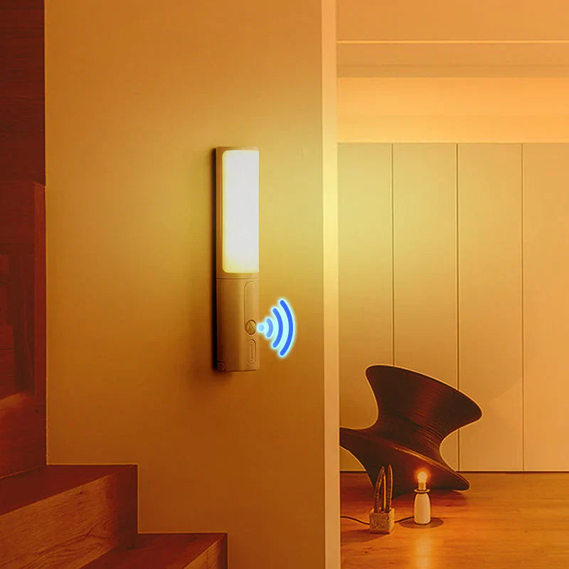 Nachtlampe | LED Sensor Nachhaltig Aufladbar Drahtlos Beruhigend-Luzern Mode