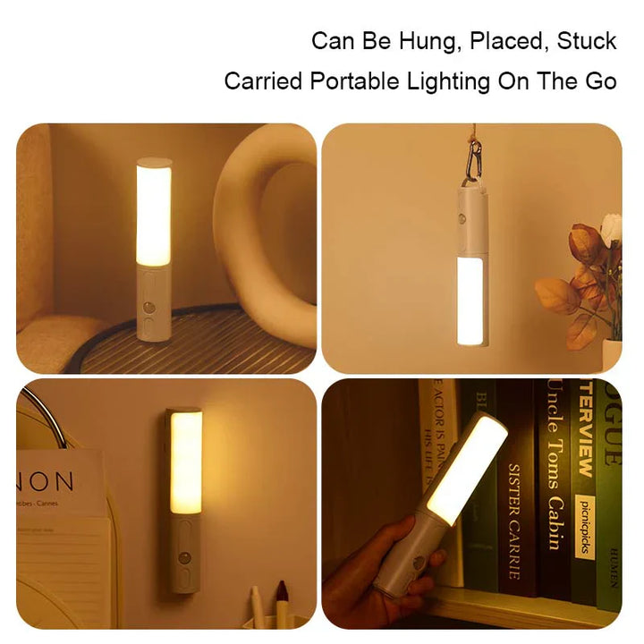 Nachtlampe | LED Sensor Nachhaltig Aufladbar Drahtlos Beruhigend-Luzern Mode