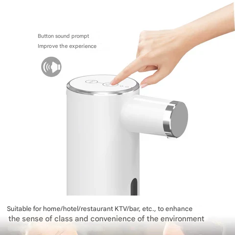 Alkoholdispenser | Slim | 40 ML Dosierung | Automatisch | Wiederaufladbar-Luzern Mode