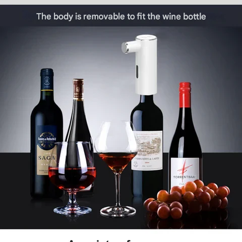Alkoholdispenser | Slim | 40 ML Dosierung | Automatisch | Wiederaufladbar-Luzern Mode