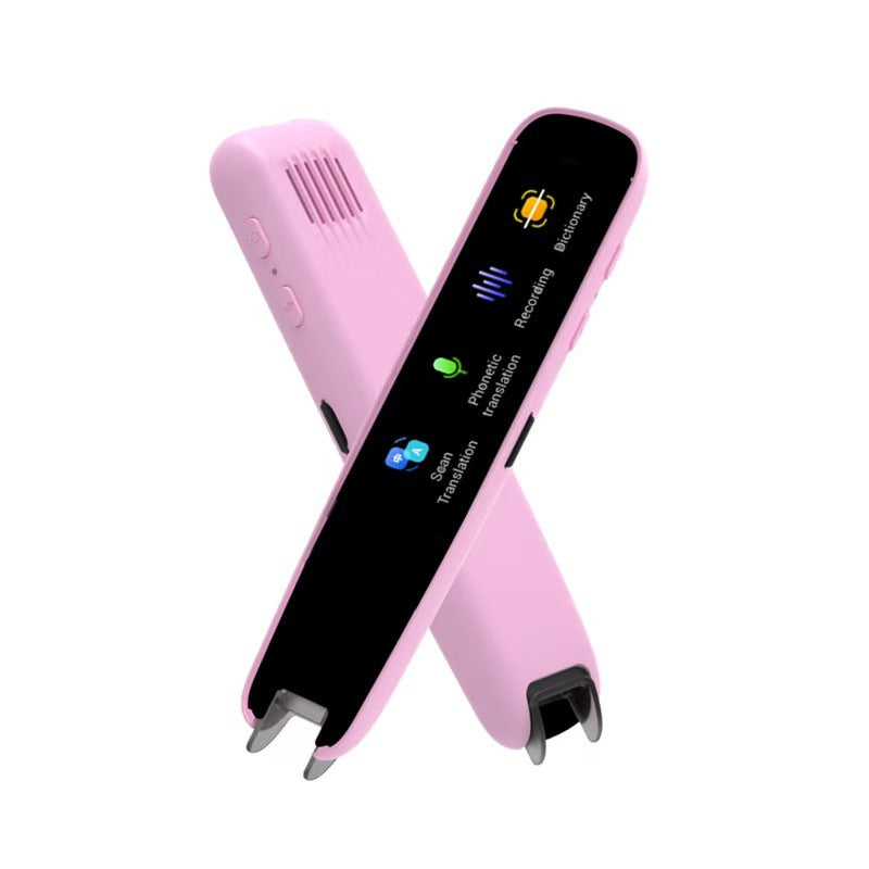 Übersetzungstift | Sprache | Scannen | Bluetooth | Schnell | Kompakt | Wiederaufladbar-Rosa-Luzern Mode