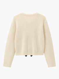 Hochwertiger Strickpullover aus weicher Wolle für Damen-Luzern Mode
