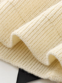 Hochwertiger Strickpullover aus weicher Wolle für Damen-Luzern Mode