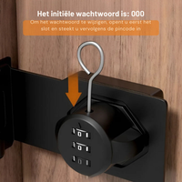 Kombinationsschloss | Schlüssellos Vielseitig Sicher Langlebig Zuverlässig-Luzern Mode
