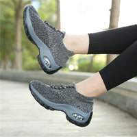Damen Sneaker mit Luftpolstersohle für Komfort und Stil-Luzern Mode