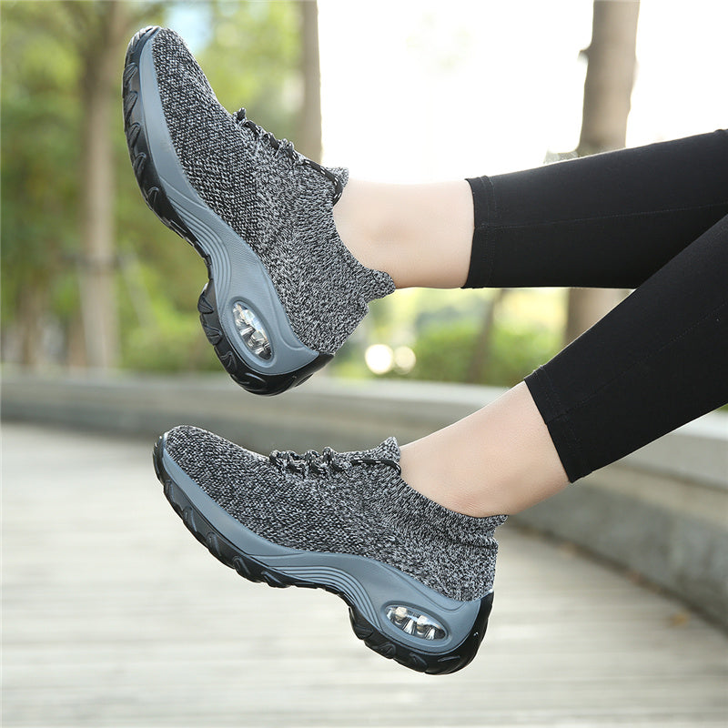 Damen Sneaker mit Luftpolstersohle für Komfort und Stil-Luzern Mode