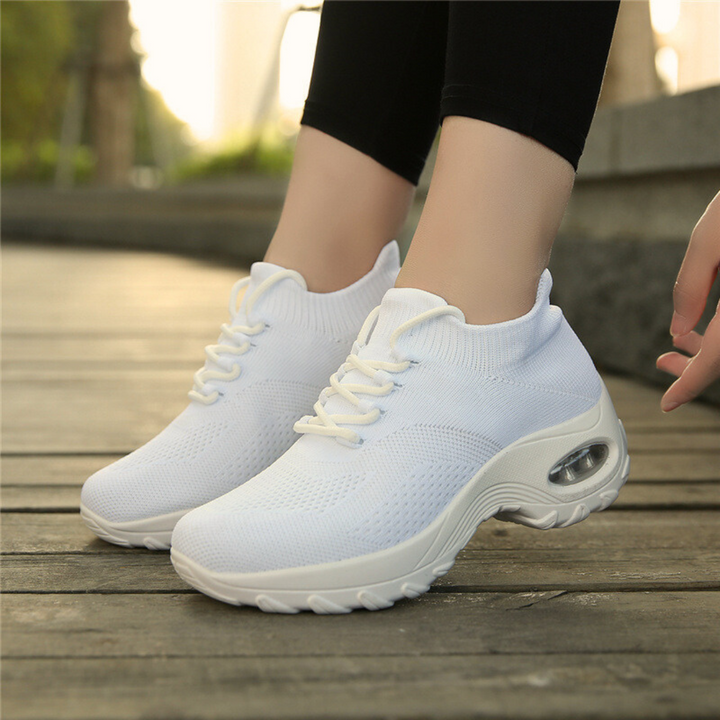 Damen Sneaker mit Luftpolstersohle für Komfort und Stil-Luzern Mode