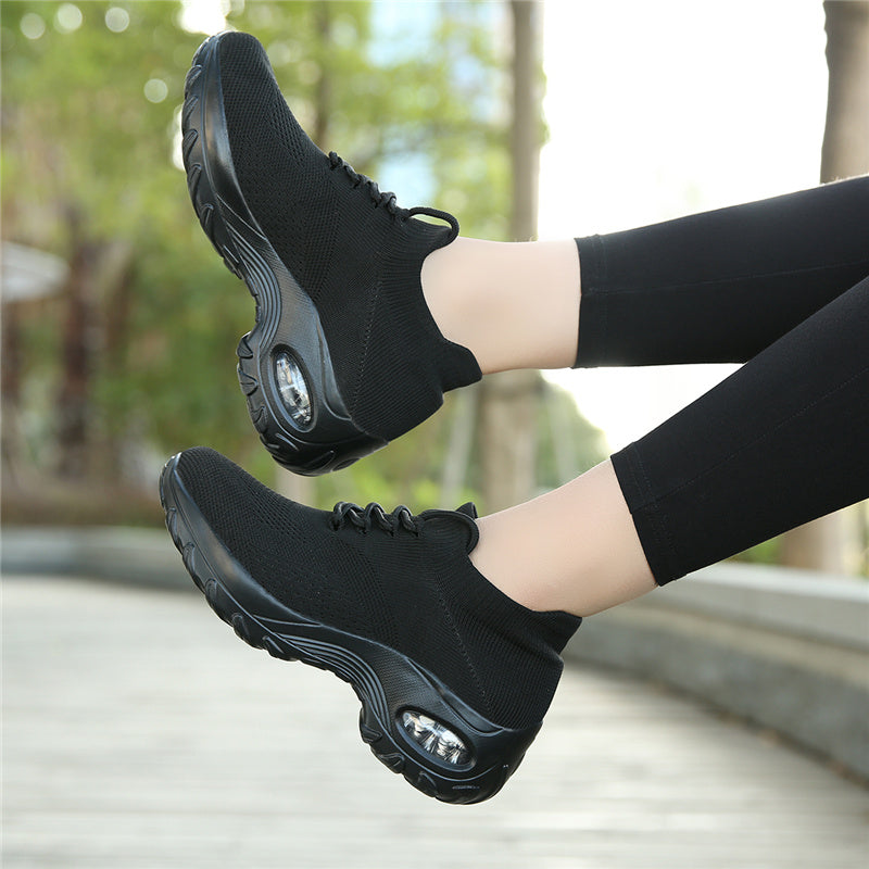 Damen Sneaker mit Luftpolstersohle für Komfort und Stil-Luzern Mode