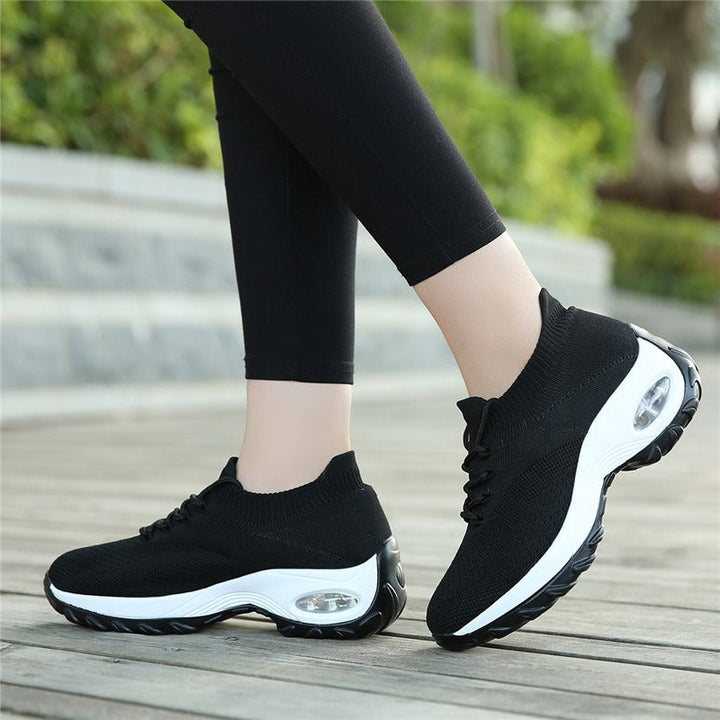 Damen Sneaker mit Luftpolstersohle für Komfort und Stil-Luzern Mode