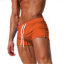 Schnelltrocknend | elastischer Bund mit Kordel | Seitentaschen | leichter Stoff-Orange-S-Luzern Mode