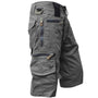 Outdoor Cargoshorts Herren Sommer | Schnell trocknend | Bequeme Shorts bis 5XL-Grau-S-Luzern Mode