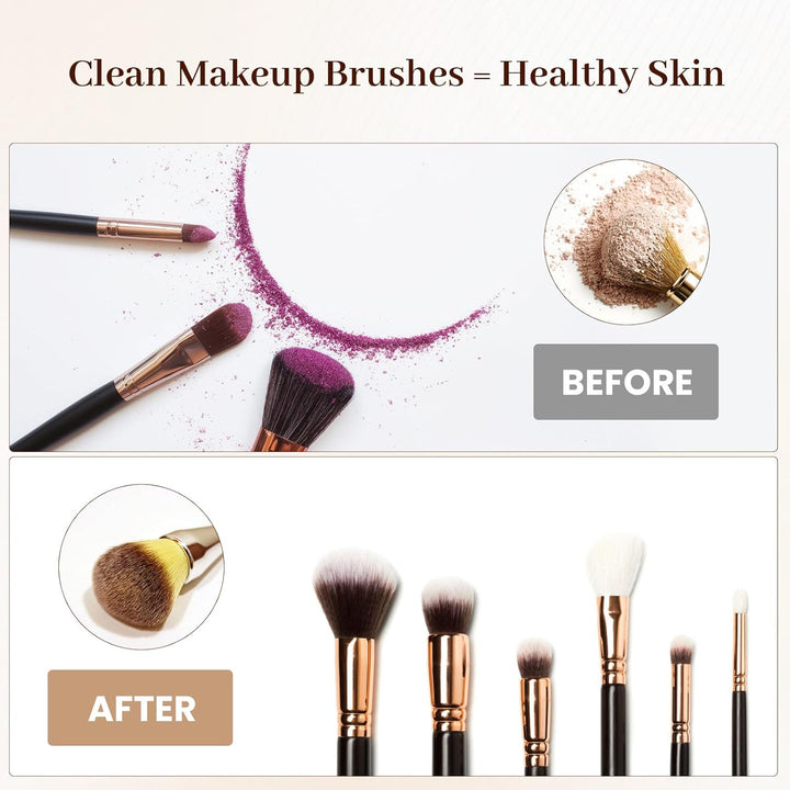 Make-up Pinselreiniger | Elektrisch Hygienisch Automatisch Schnell Trocknend-Luzern Mode