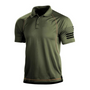 Outdoor Poloshirt Herren Sommer | Schnelltrocknend & atmungsaktiv | Leicht & funktional-Grün-S-Luzern Mode