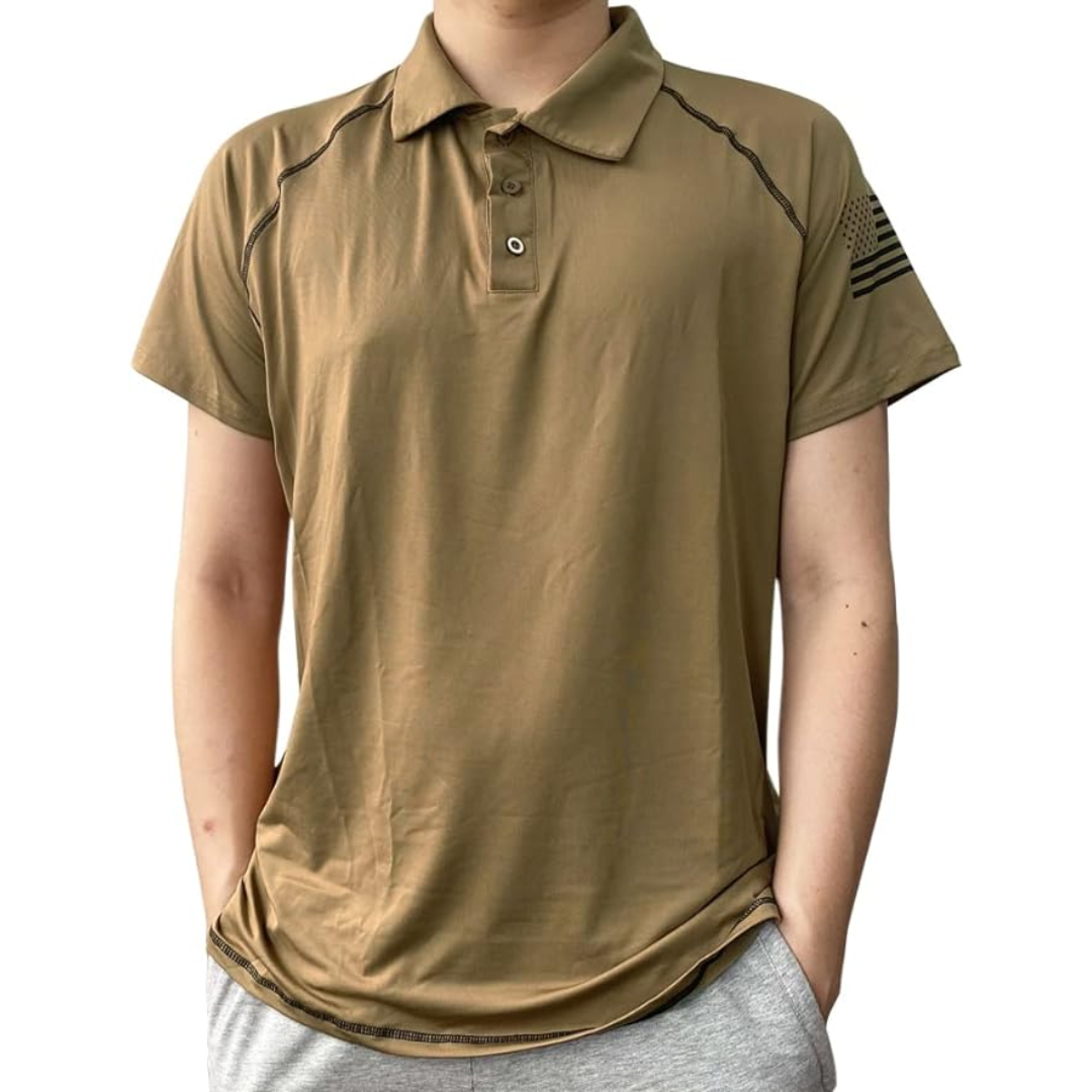 Outdoor Poloshirt Herren Sommer | Schnelltrocknend & atmungsaktiv | Leicht & funktional-Luzern Mode