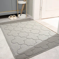 Türmatte | Marokkanisches Design | Schuhschaber | Wetterfest-Grau 01-50cm x 80cm-Luzern Mode