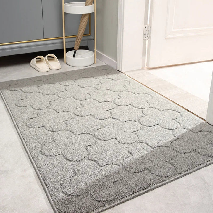 Türmatte | Marokkanisches Design | Schuhschaber | Wetterfest-Grau 01-50cm x 80cm-Luzern Mode