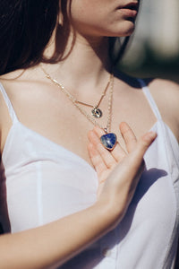 Edelsteinkette | Lapislazuli | Schützend | Stilvoll | Nachhaltig | Natürlich-Luzern Mode