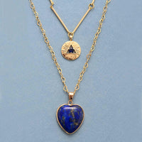 Edelsteinkette | Lapislazuli | Schützend | Stilvoll | Nachhaltig | Natürlich-Luzern Mode