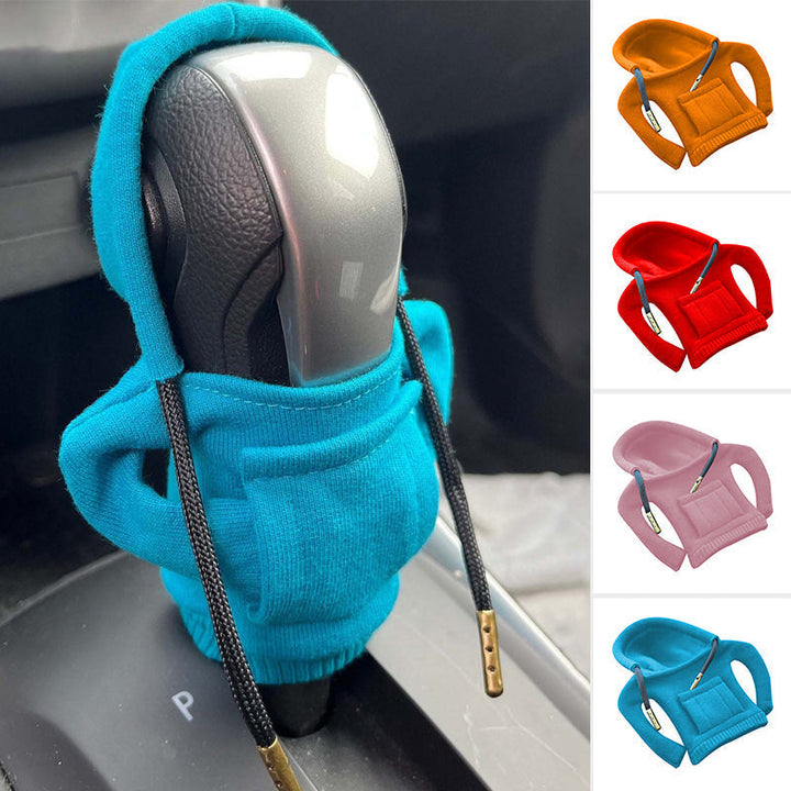 Schaltknaufbezug | Baumwolle | Kapuzenpullover | Schutz | Weich | Grip-Luzern Mode