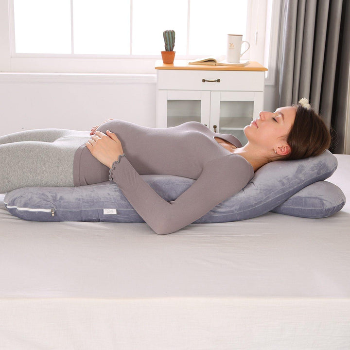 Schwangerschaftskissen | U-Form – Bequem – Ergonomisch – Weich – Atmungsaktiv-Luzern Mode