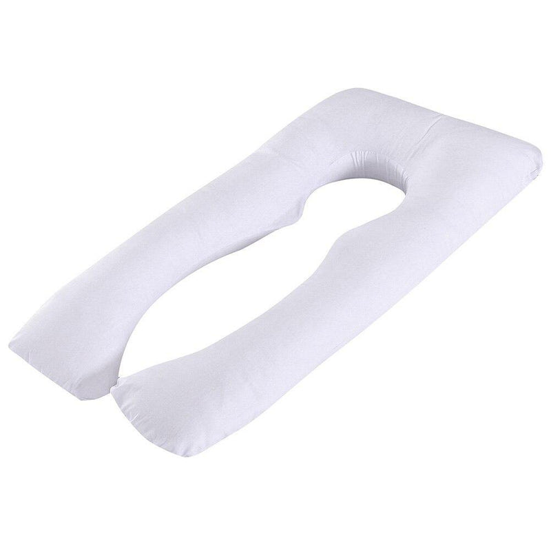 Schwangerschaftskissen | U-Form – Bequem – Ergonomisch – Weich – Atmungsaktiv-Weiß-Luzern Mode