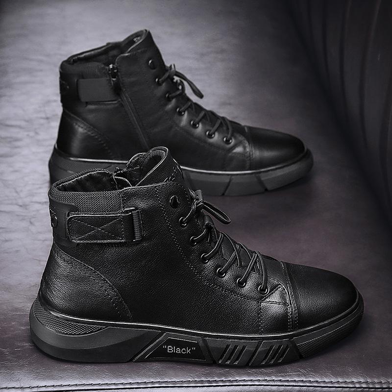Herren Sneaker Größentabelle EU 39-48 Bequem Passform-Luzern Mode