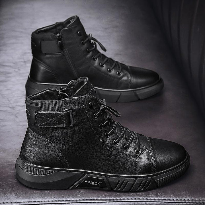 Herren Sneaker Größentabelle EU 39-48 Bequem Passform-Luzern Mode