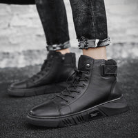 Herren Sneaker Größentabelle EU 39-48 Bequem Passform-Luzern Mode