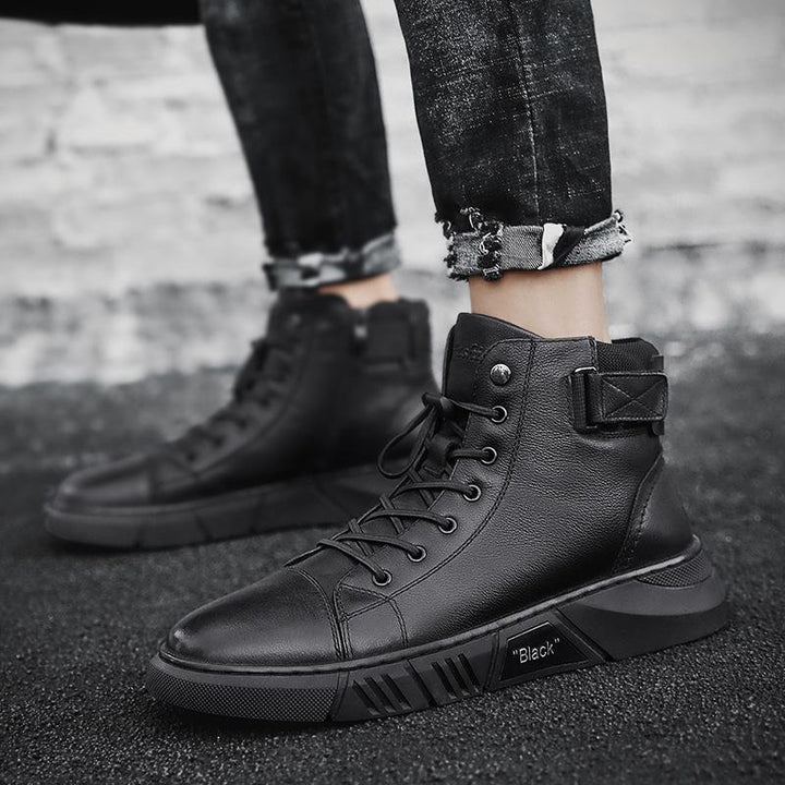 Herren Sneaker Größentabelle EU 39-48 Bequem Passform-Luzern Mode