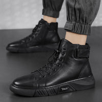 Herren Sneaker Größentabelle EU 39-48 Bequem Passform-Luzern Mode