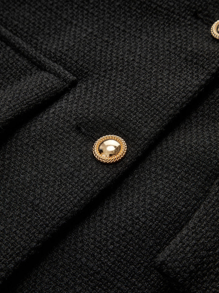 Damen Blazer Kurz Elegant Business Jacke für Büro-Luzern Mode