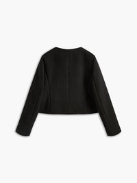 Damen Blazer Kurz Elegant Business Jacke für Büro-Luzern Mode