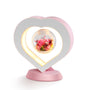 Schwebende Lampe | Herz | Touchbedienung | Magnetisch | USB | Transparent-Rosa Rose-Nein-Luzern Mode