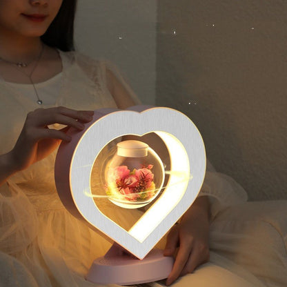 Schwebende Lampe | Herz | Touchbedienung | Magnetisch | USB | Transparent-Luzern Mode