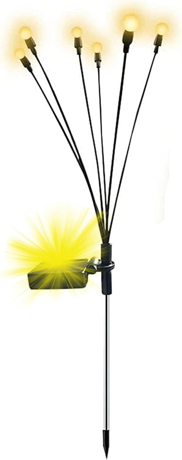 Solar Gartenlampen | Feuerfliegen-Effekt | Schwebend | Kabellos | Set von 2-Luzern Mode