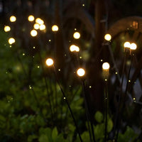 Solar Gartenlampen | Feuerfliegen-Effekt | Schwebend | Kabellos | Set von 2-Luzern Mode