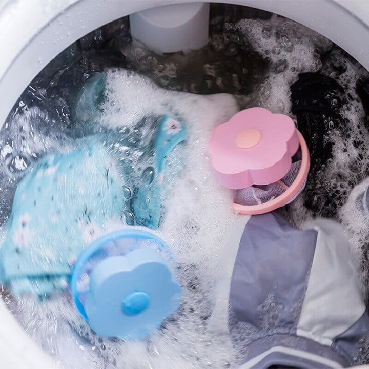 Fusselentferner | Waschmaschine Wiederverwendbar Langlebig Praktisch Polyester-2 Stück Blau-Luzern Mode