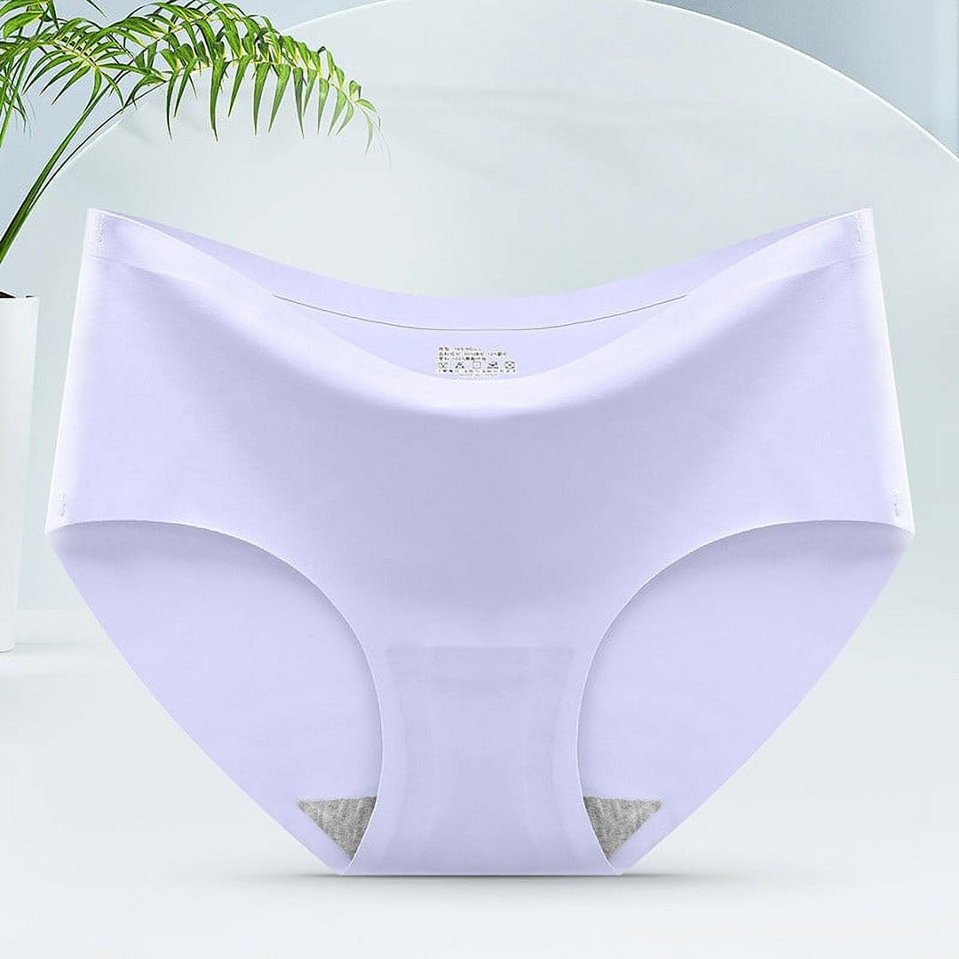 Nahtlose Damenunterwäsche Set - Bequeme Slips im 5er-Pack-Lila-S-Luzern Mode