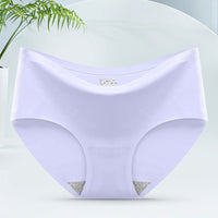 Nahtlose Damenunterwäsche Set - Bequeme Slips im 5er-Pack-Lila-S-Luzern Mode