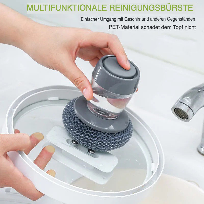 Seifenspender-Bürste | Spülen | Langlebig | Praktisch | Schnell | Vielseitig-Luzern Mode